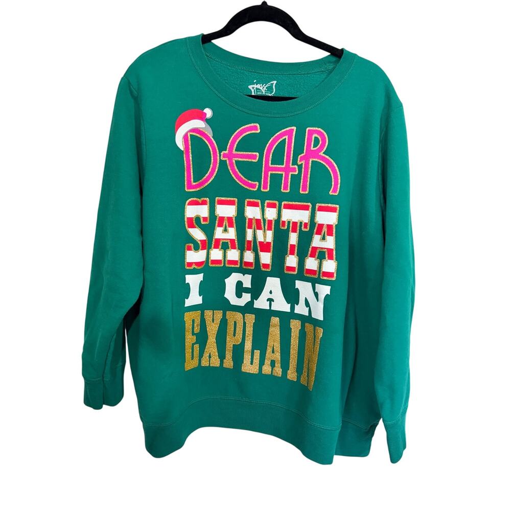 Women's Plus Size 3X Christmas Sweatshirt